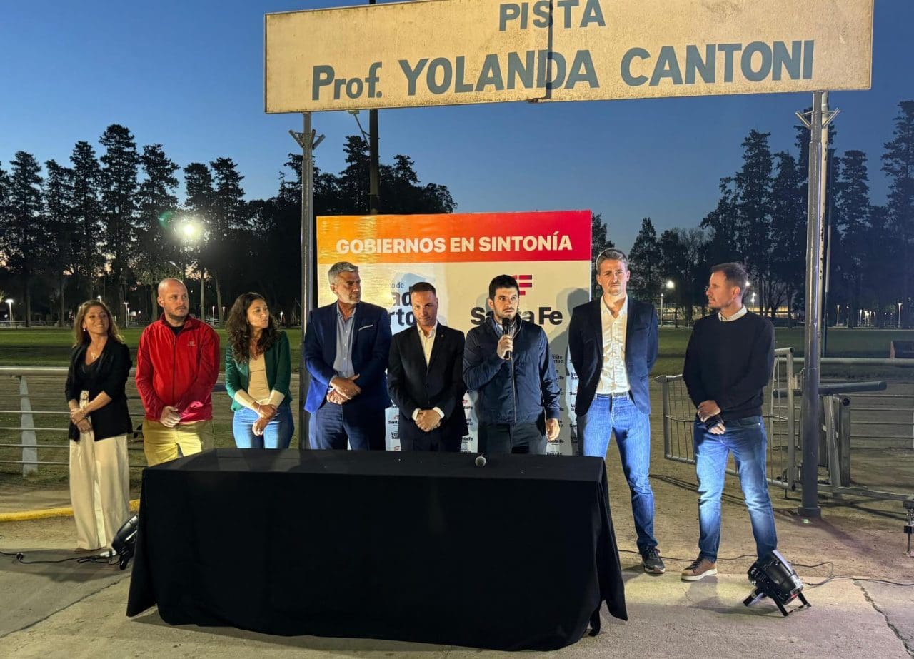 Venado Tuerto: Enrico y Chiarella encabezaron la licitación para la renovación final del Parque Municipal