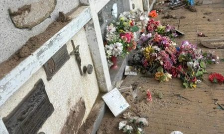 María Teresa: Repudio y denuncia por tumbas vandalizadas