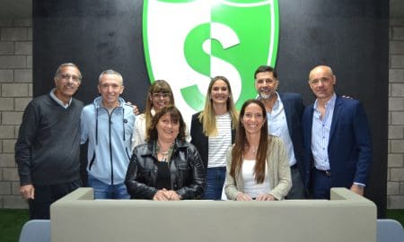 Villa Cañás: Inauguración de la cancha de hockey de Studebaker