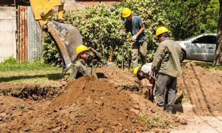 Di Gregorio: Avanza a paso firme la obra de cloacas en Diego de Alvear