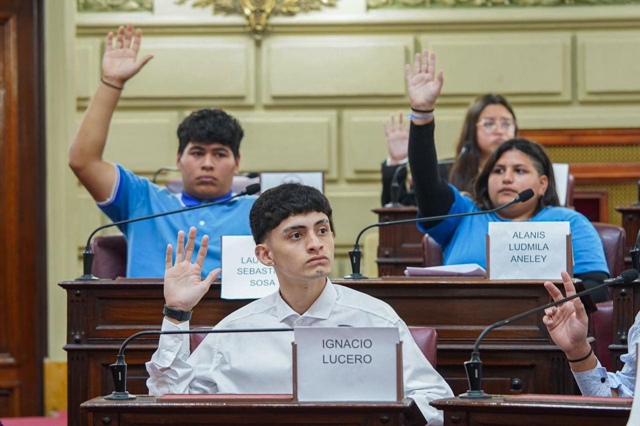Estudiantes de Venado Tuerto y de San Eduardo fueron Diputados por un Día