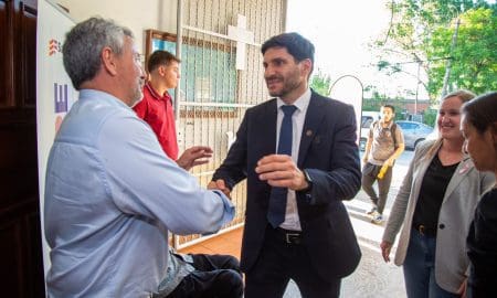 Plan ABRE: Pullaro presentó una esperada obra educativa en Barrio Puente Negro de Rosario