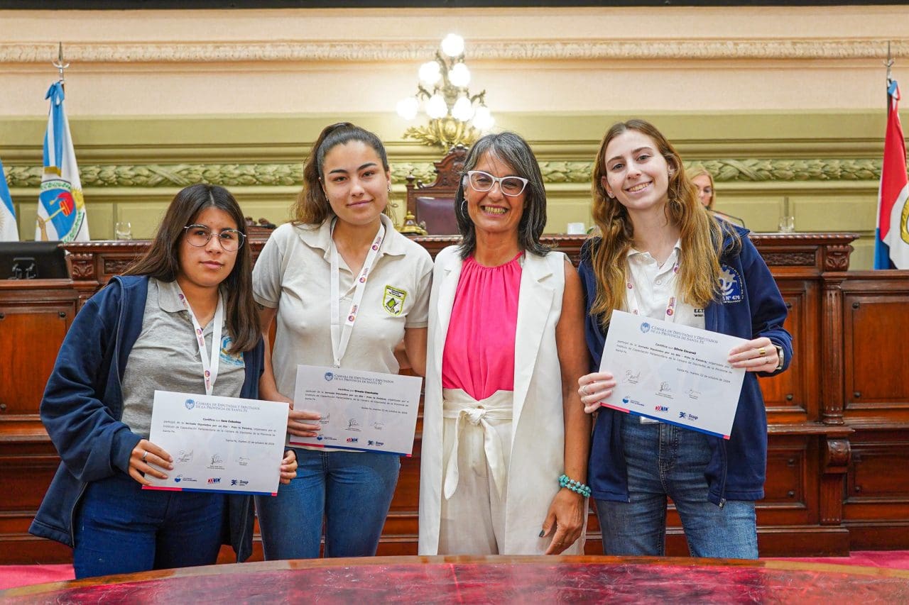 Bellatti llevó a la voz de tres departamentos a la jornada Diputados por un Día