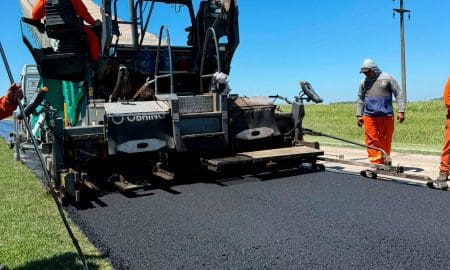 Del hormigón al asfalto: Enrico informó cómo avanza la repavimentación de Ruta 94