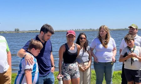 Galnares: Junto a un centenar de venadenses forestamos la Laguna El Hinojo