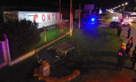 Venado Tuerto: Trágico accidente de un automovilista tras descompensarse y chocar contra una alcantarilla