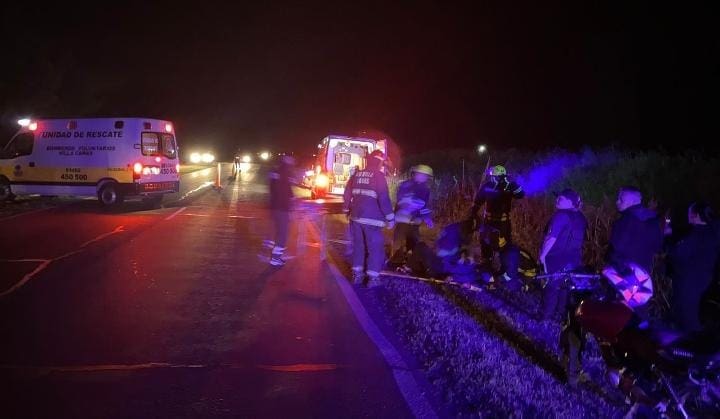 Villa Cañás: Accidente tránsito en la Ruta 94