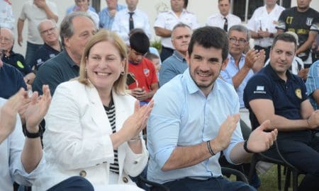 Venado Tuerto: Scaglia y Chiarella firmaron convenios para obras en clubes y bomberos