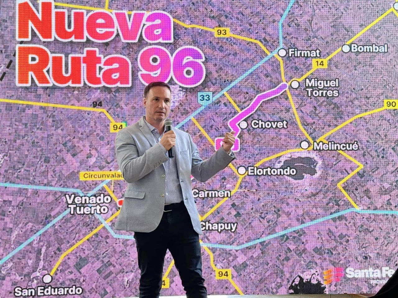 El Gobierno de Santa Fe licitó la construcción de la nueva Ruta Provincial Nº 96