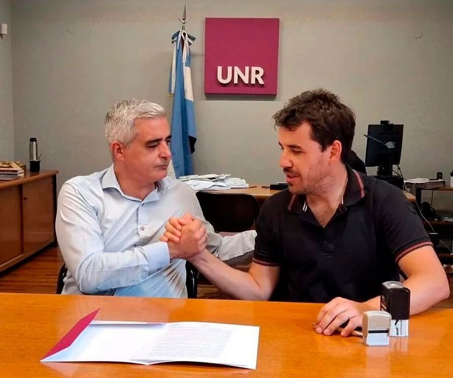 Santa Isabel: Pablo Giorgis y la UNR impulsan histórico acuerdo educativo