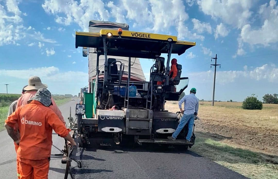 Ruta 94: La Provincia retoma la repavimentación en su etapa final