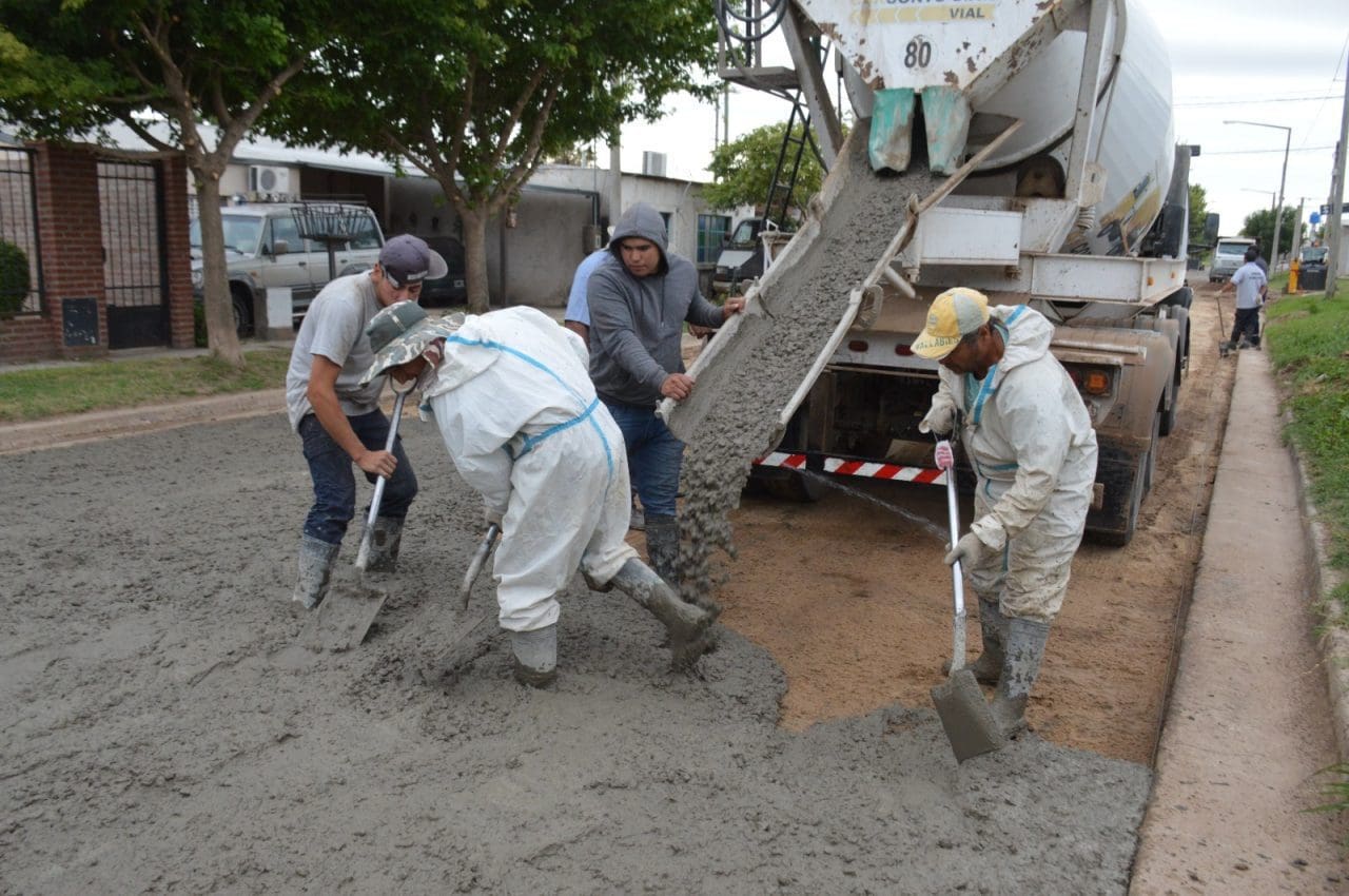 Venado Tuerto: Notorio crecimiento de las cuadras pavimentadas en el periodo 2021-2024