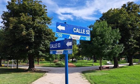 Villa Cañás: Comenzó la instalación de los nuevos nomencladores en calles de la ciudad