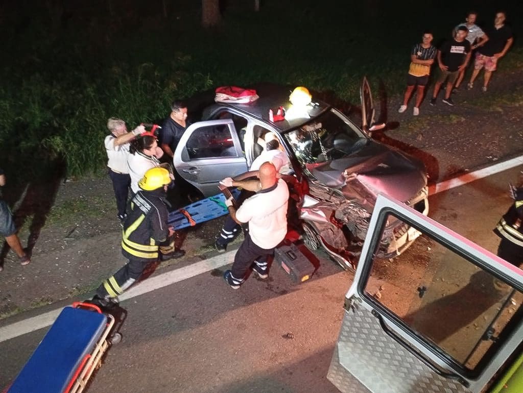 Ruta Nacional 8: Impactante choque deja heridos de Villa Cañás