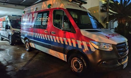 Villa Cañás: Masculino herido de arma de fuego fue trasladado de urgencia