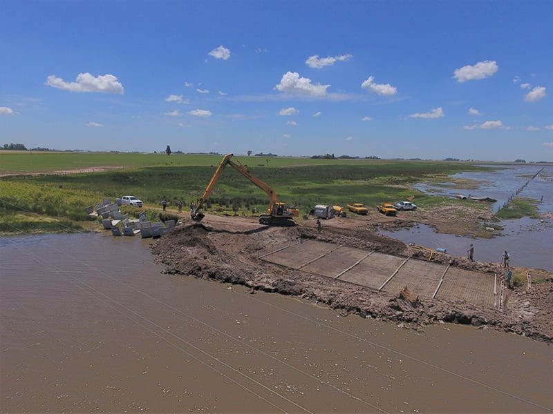 Crisis hídrica: Fuerte inversión provincial para descomprimir el sudeste de General López