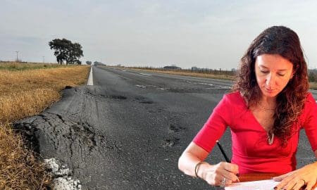 Ante el abandono de las rutas nacionales la senadora Di Gregorio presentó un recurso de amparo