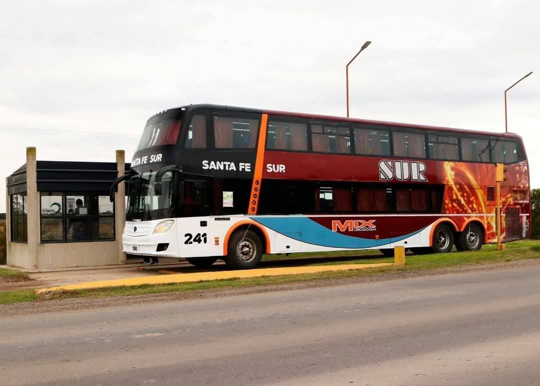 Nuevo servicio de transporte interprovincial entre Rosario y Corral de Bustos