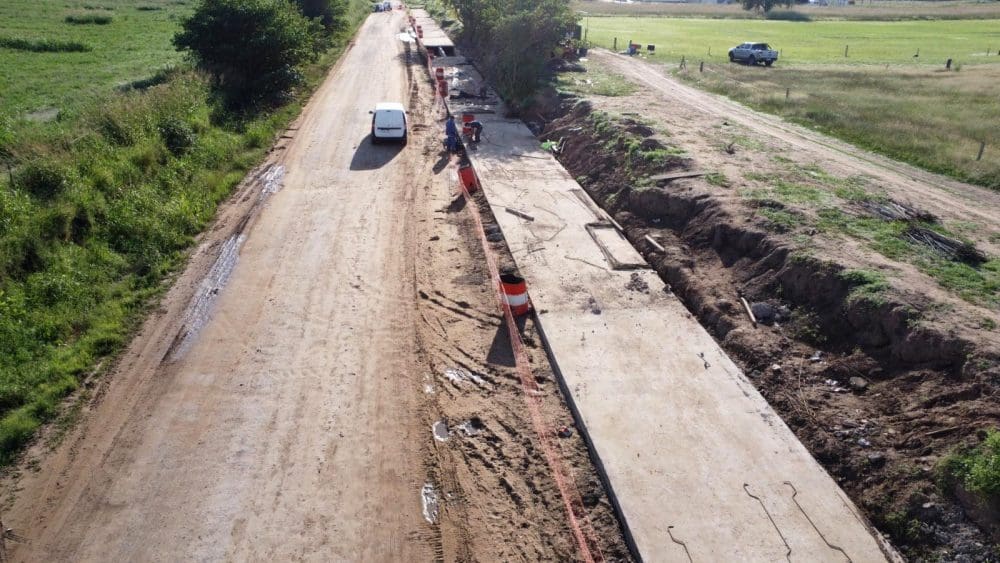 Venado Tuerto: Avanzan las obras sobre Comandante Espora en el marco del proyecto de la Av. Circunvalación