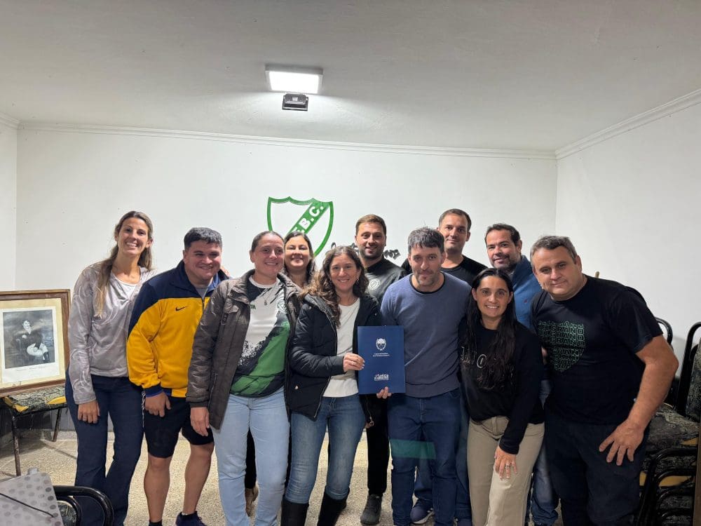 Di Gregorio visitó instituciones y acompaña proyectos en General López