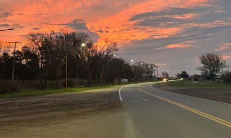 Ruta Provincial 15: El acceso de Sancti Spíritu ya cuenta con nueva iluminación LED