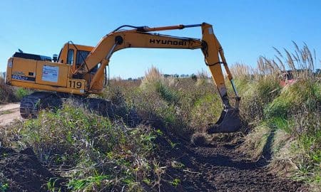 El Gobierno de Santa Fe refuerza la prevención de inundaciones en General López