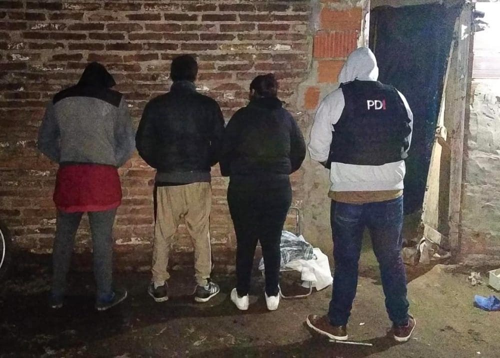 Venado Tuerto: PDI aprehendió a siete personas por microtráfico