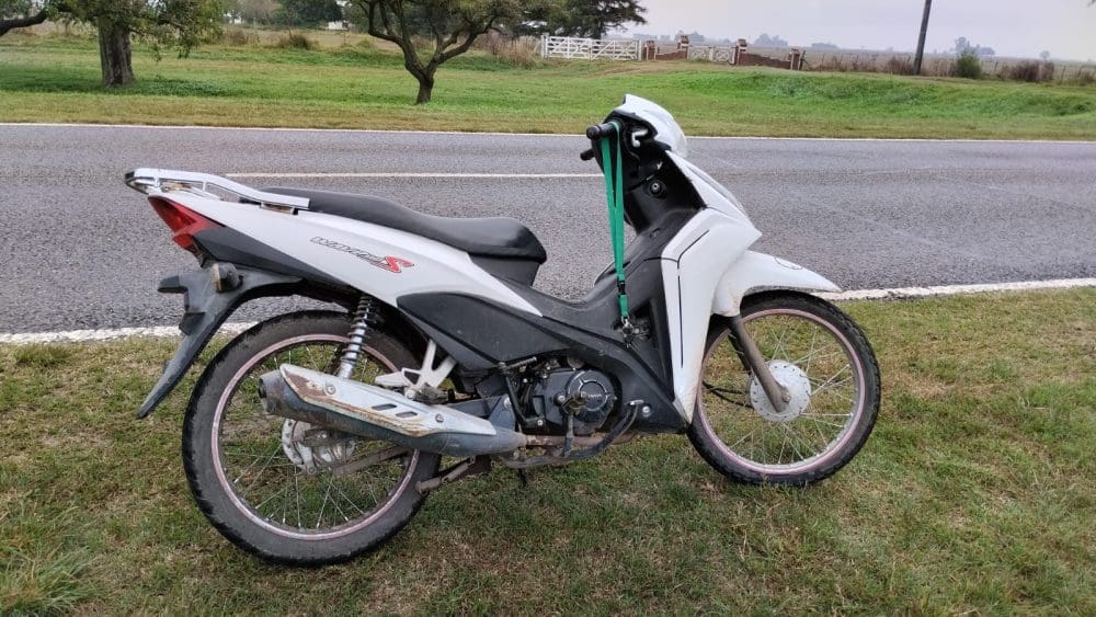Wheelwright: Secuestro de motocicleta con pedido activo por robo