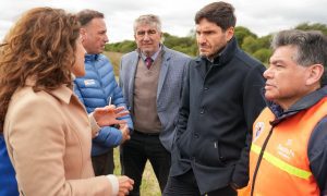 Pullaro en Vera: La ciudad se recupera de la mejor manera posible gracias a las obras que Provincia llevó adelante