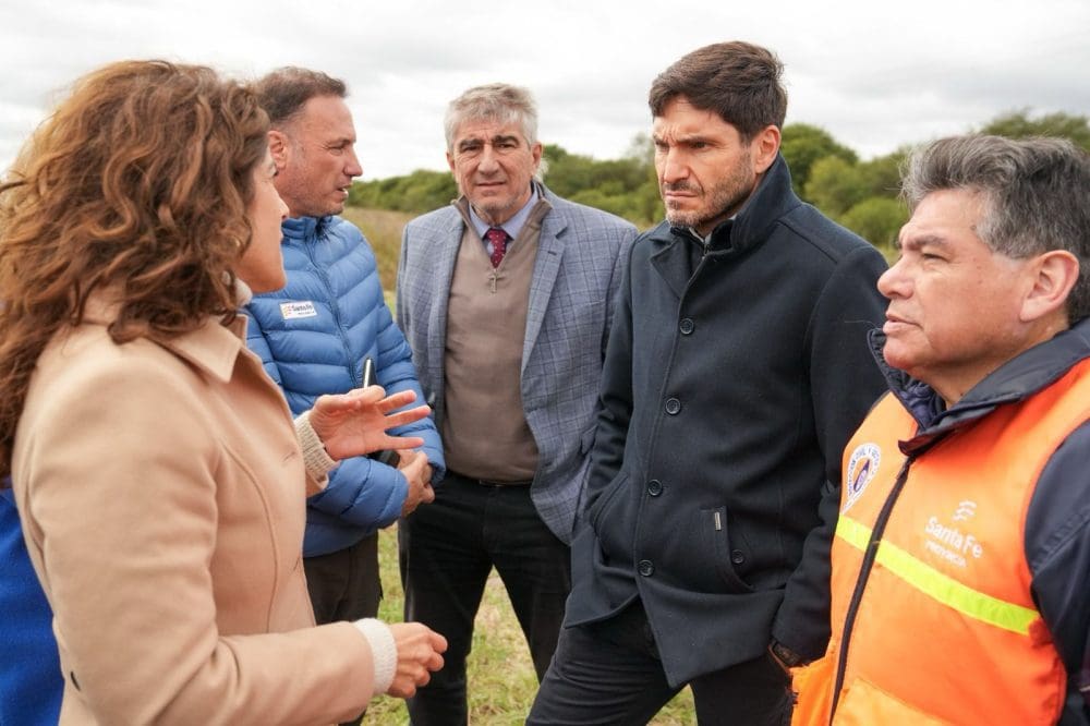 Pullaro en Vera: La ciudad se recupera de la mejor manera posible gracias a las obras que Provincia llevó adelante