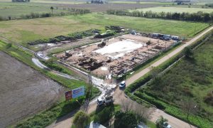 Nueva escuela en marcha: Comienzan a construir la secundaria de Hughes