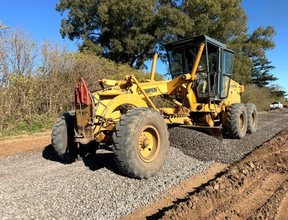 Villa Cañás: Se inició la tercera y última etapa del Programa Caminos Productivos en la Ruta 7s