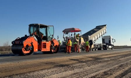Importante avance de la repavimentación de la Ruta Provincial 14
