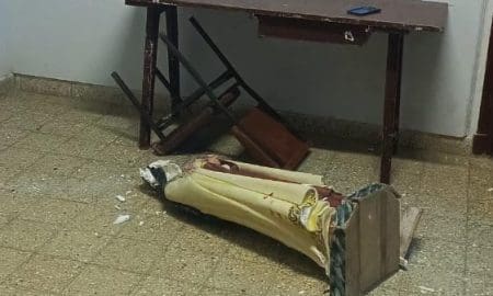 Santa Isabel: Destrozos en la Iglesia, hay un detenido