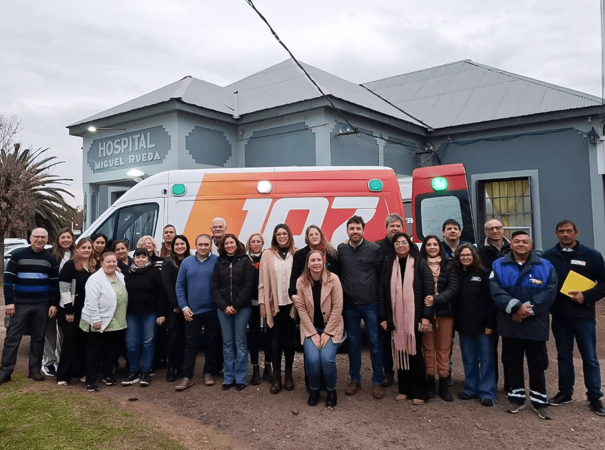 Santa Isabel ya cuenta con una nueva ambulancia para reforzar el sistema de salud