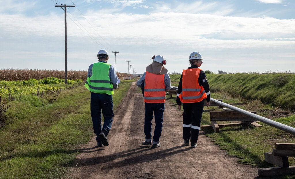 El gas natural avanza: Esta por habilitarse una etapa del Gasoducto Regional Sur