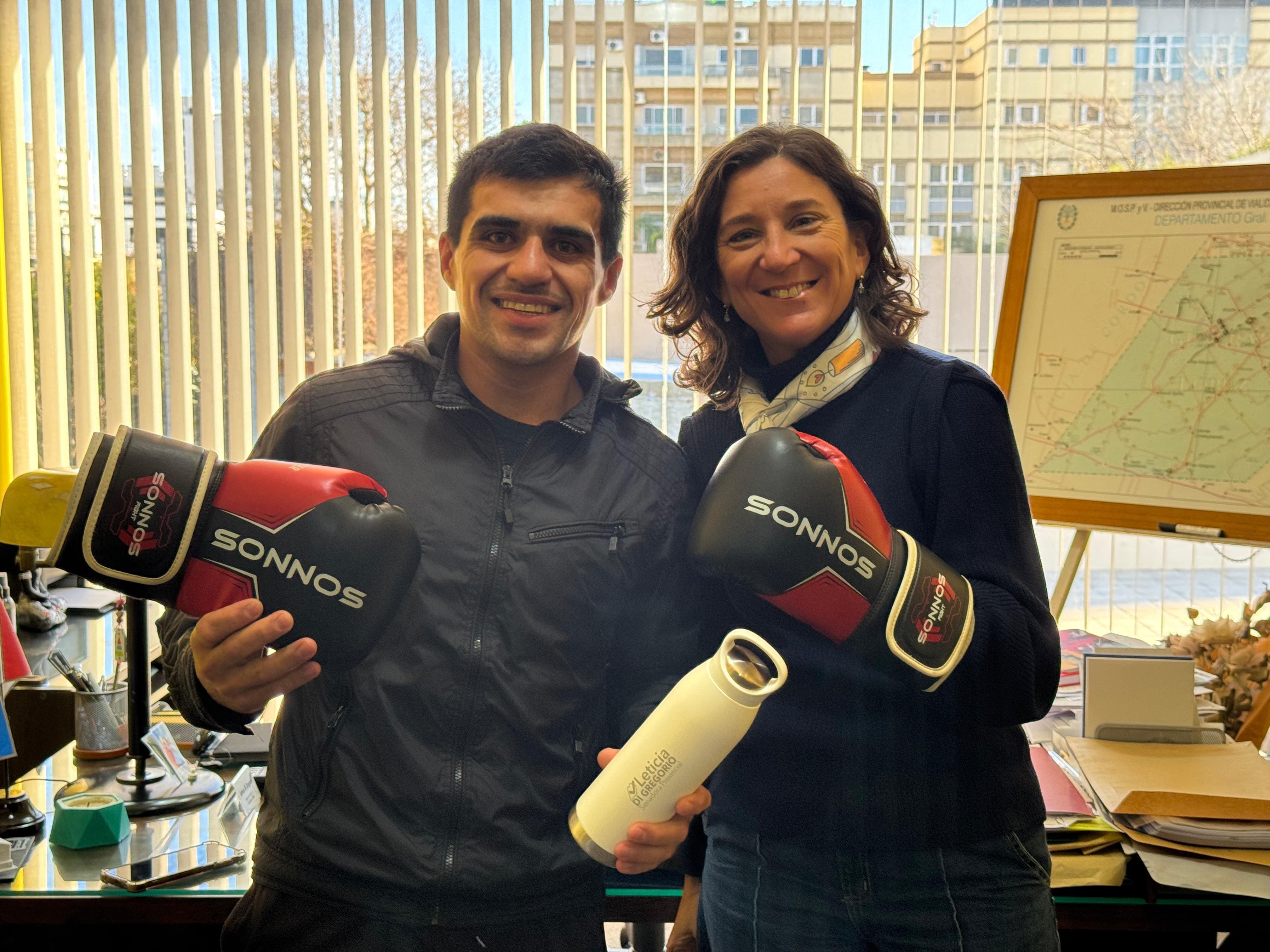 Di Gregorio mantuvo una nutrida agenda de actividades en la región