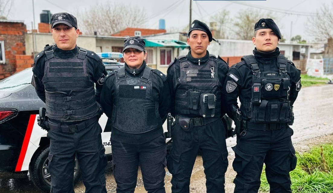 Venado Tuerto: Policías le salvaron la vida a una beba de 28 días