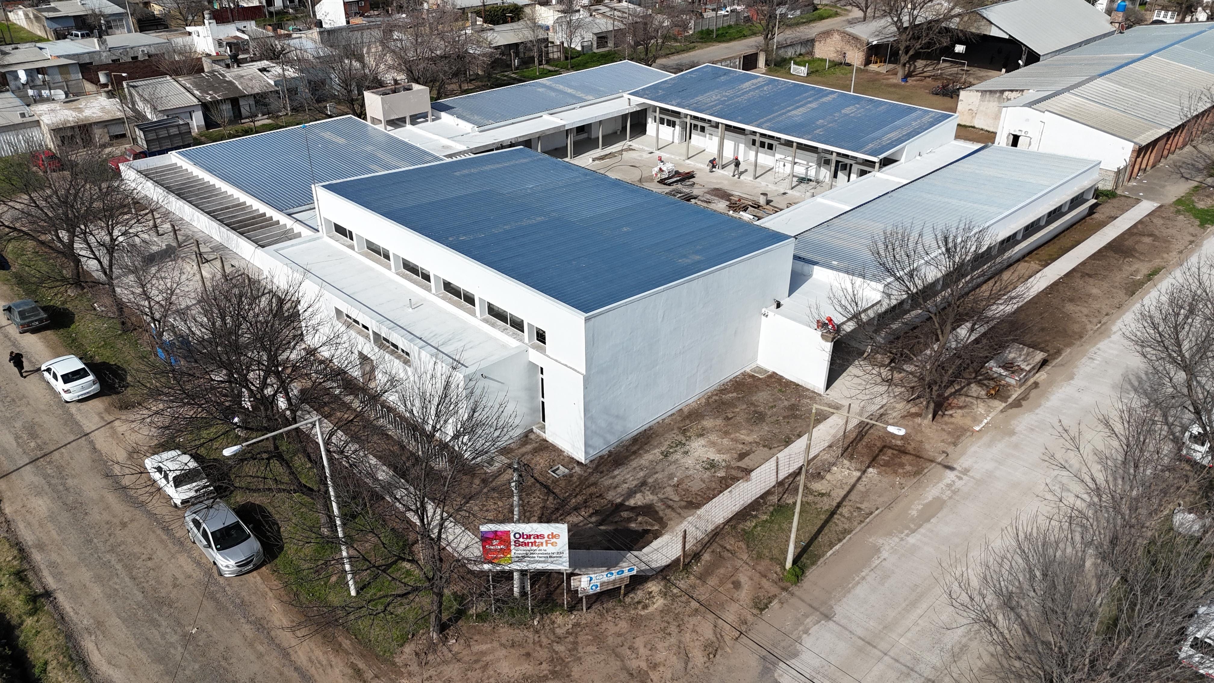 Venado Tuerto: Entra en su etapa final la obra de la nueva Escuela Nº 238