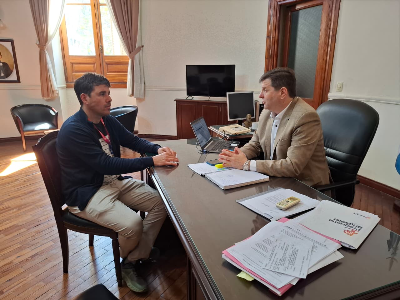 Santa Isabel: Pablo Giorgis gestiona mejoras en agua potable, viviendas y drenajes