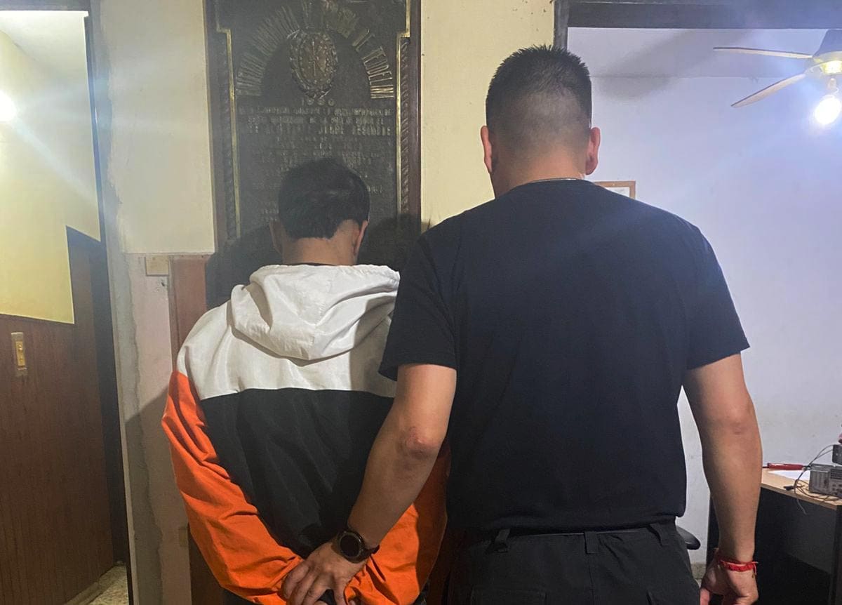Teodelina: Un joven detenido por robo