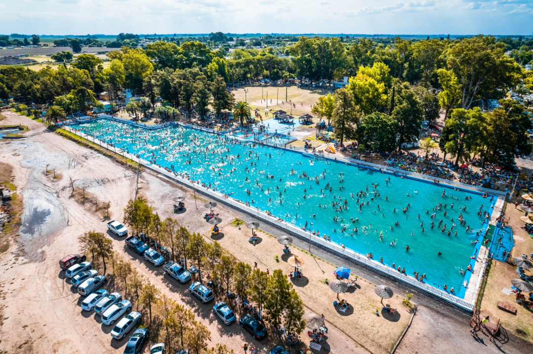 Teodelina: La nueva pileta del Balneario se inaugurá el 20 de diciembre y tendrá un parque acuático