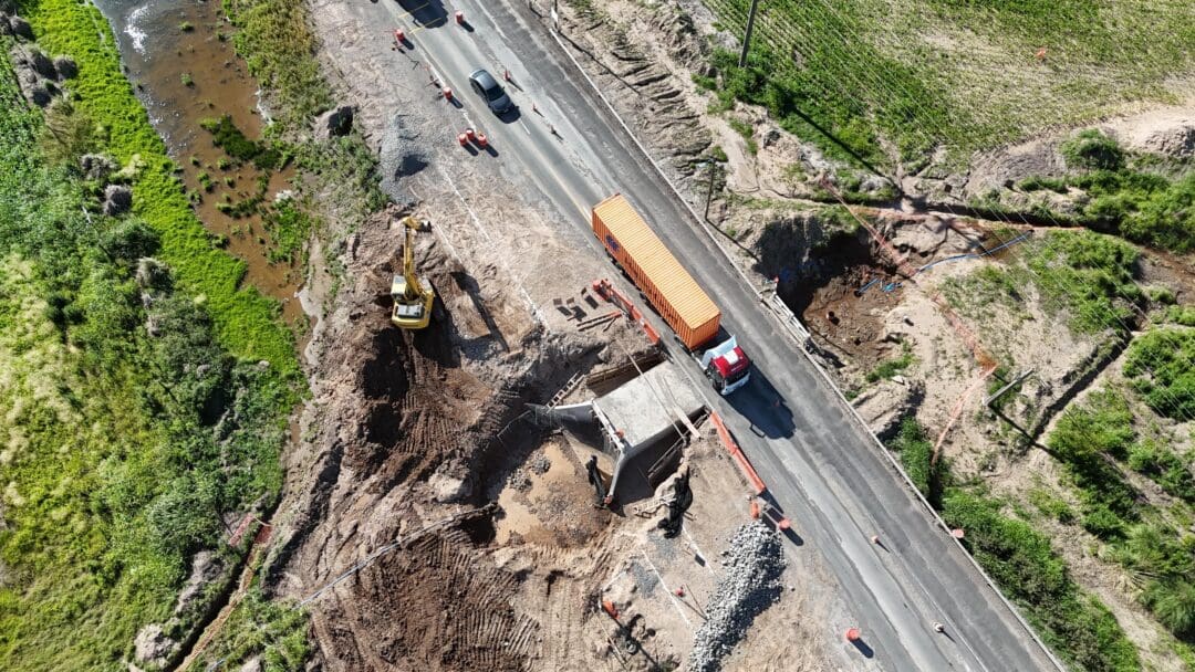 Canal Agataura: La obra hídrica ya supera el 65% de avance