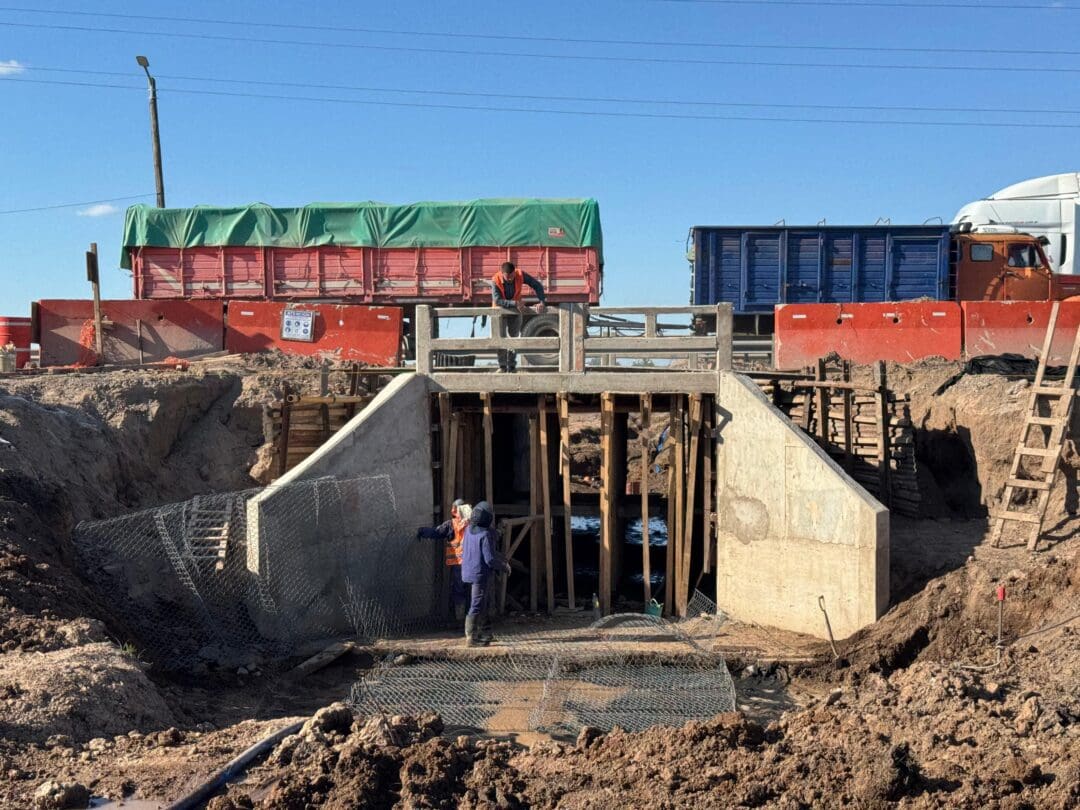 Canal Agataura: La obra hídrica ya supera el 65% de avance Canal Agataura: La obra hídrica ya supera el 65% de avance