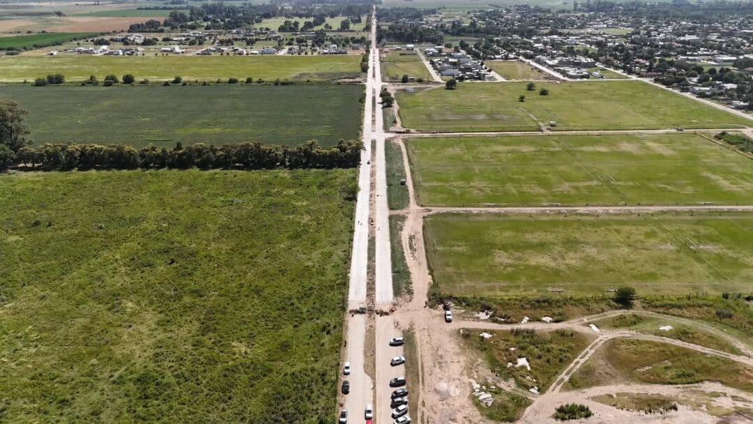 Habilitarán el primer tramo de la nueva avenida Comandante Espora en Venado Tuerto Habilitarán el primer tramo de la nueva avenida Comandante Espora en Venado Tuerto