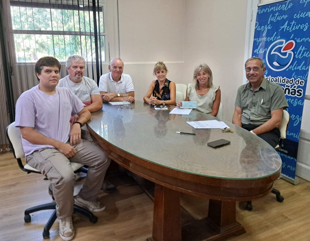 Villa Cañás: El Municipio entregó a la Escuela Técnica fondos de la recaudación del Balneario