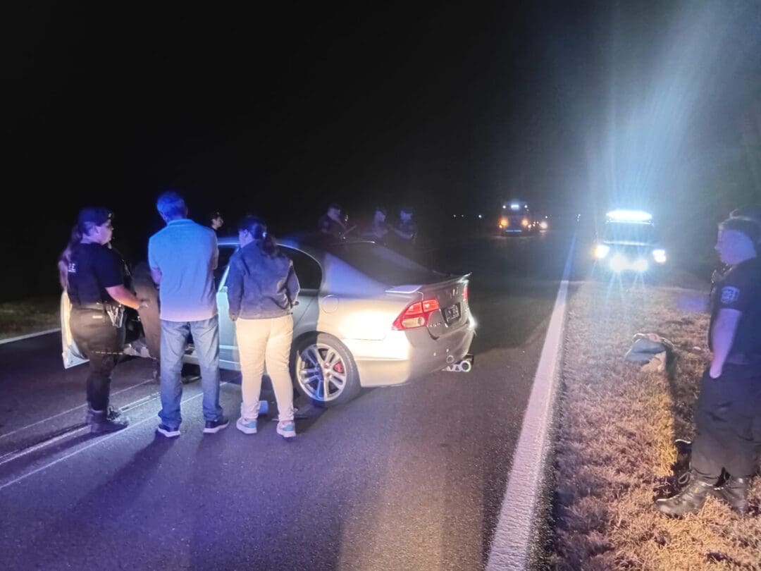 Santa Isabel: Persecución policial terminó con un conductor alcoholizado e imputado