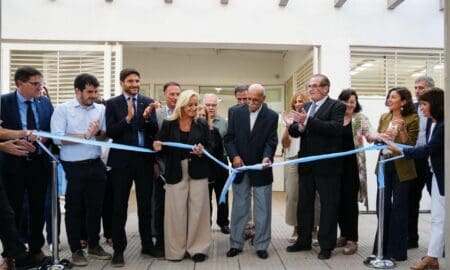 Venado Tuerto: Pullaro inauguró el nuevo edificio de la Escuela Secundaria Nº 238 Dr. Ricardo Torres Blanco