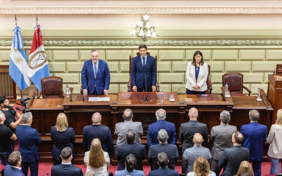 Maximiliano Pullaro abrió las sesiones con eje en seguridad, jubilados y reforma del Estado