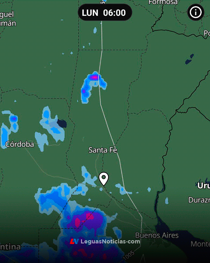 Alerta amarilla por tormentas: Prevén lluvias intensas, ráfagas y posible granizo Alerta amarilla por tormentas: Prevén lluvias intensas, ráfagas y posible granizo